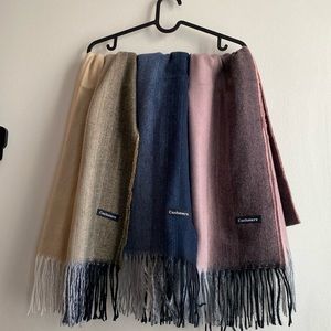 Cashmere scarfs combo